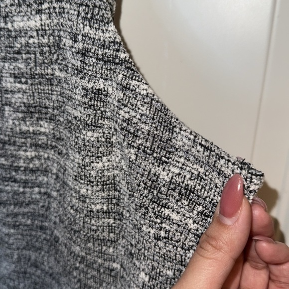 ALMOST FAMOUS -Womens Black Jersey Zippered Ribbed Body Con Dress size Large - Picture 7 of 11